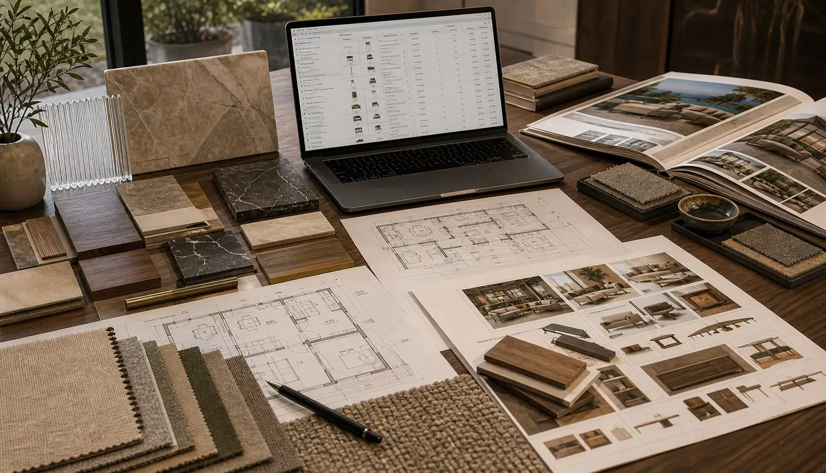 builder model home furniture package